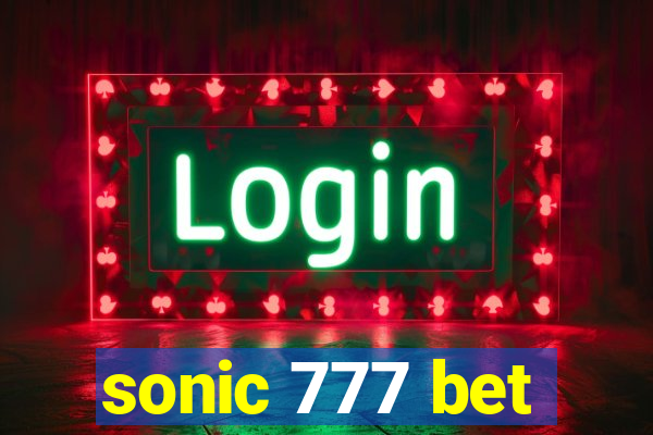 sonic 777 bet